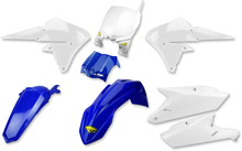 CYCRA Body Kit - Powerflow - White/Blue - Yamaha - YZ '14-'18 1CYC-9312-02