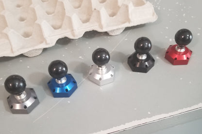 COX Racing RAM Mount Steering Head Nut for BMW, Kawasaki, Suzuki, Indian, and Yamaha (M28x1.0)