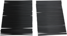 EMGO Spoke Covers - Wheel Trim - Black - 80 Pack 16-26092