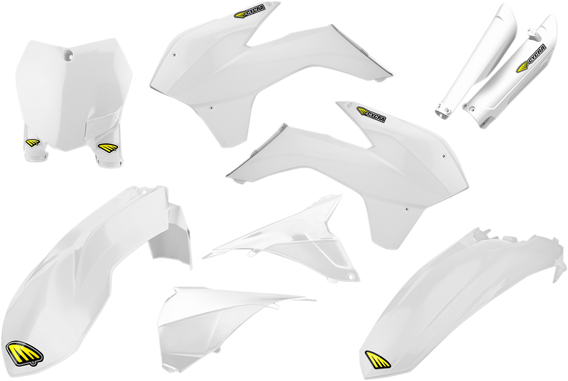 CYCRA Body Kit - Powerflow - White - KTM - SX/XC '15-'16 1CYC-9314-42