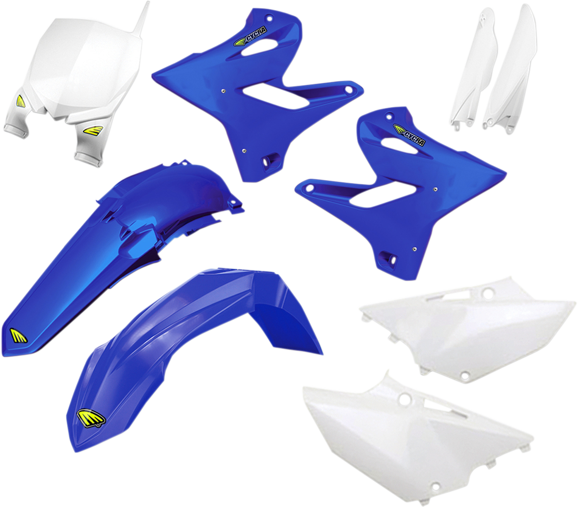 CYCRA Body Kit - Powerflow - OEM Blue/White - Yamaha - YZ '15-'22 1CYC-9316-02