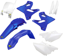 CYCRA Body Kit - Powerflow - OEM Blue/White - Yamaha - YZ '15-'22 1CYC-9316-02