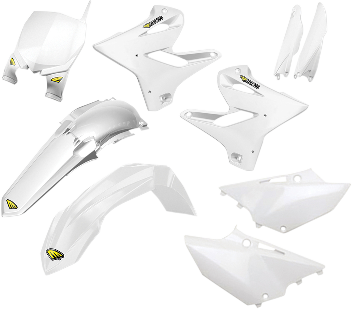 CYCRA Body Kit - Powerflow - White - Yamaha - YZ '15-'22 1CYC-9316-42