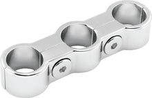 Bikers Choice Chrome Plain Oil Hose Separator For 3 Hoses