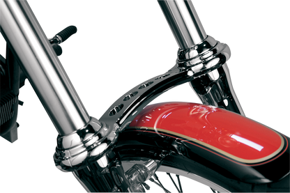 CUSTOM CYCLE ENGINEERING Fork Brace - 49 mm - Chrome - '06-'08 FXDWG | '08-'17 FXDF TB 2649-1 WG