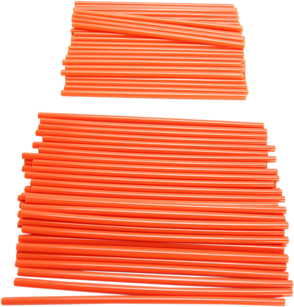 EMGO Spoke Covers - Wheel Trim - Orange - 80 Pack 16-26094