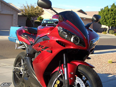 LUIMOTO Flame Edition Passenger Seat Covers for the YAMAHA R1 (04-06)