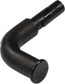 HOLESHOT Ultra Handlebar Hook - 90° - Black 40107035