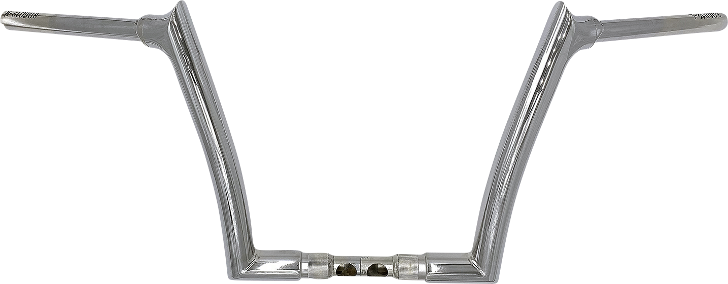 FAT BAGGERS INC. 1-1/2" EZ Install Pointed Top Handlebar - 12" - Chrome 816012
