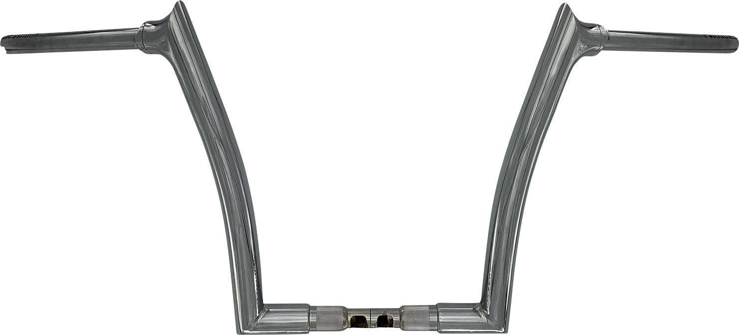 FAT BAGGERS INC. 1-1/2" EZ Install Pointed Top Handlebar - 14" - Chrome 816014