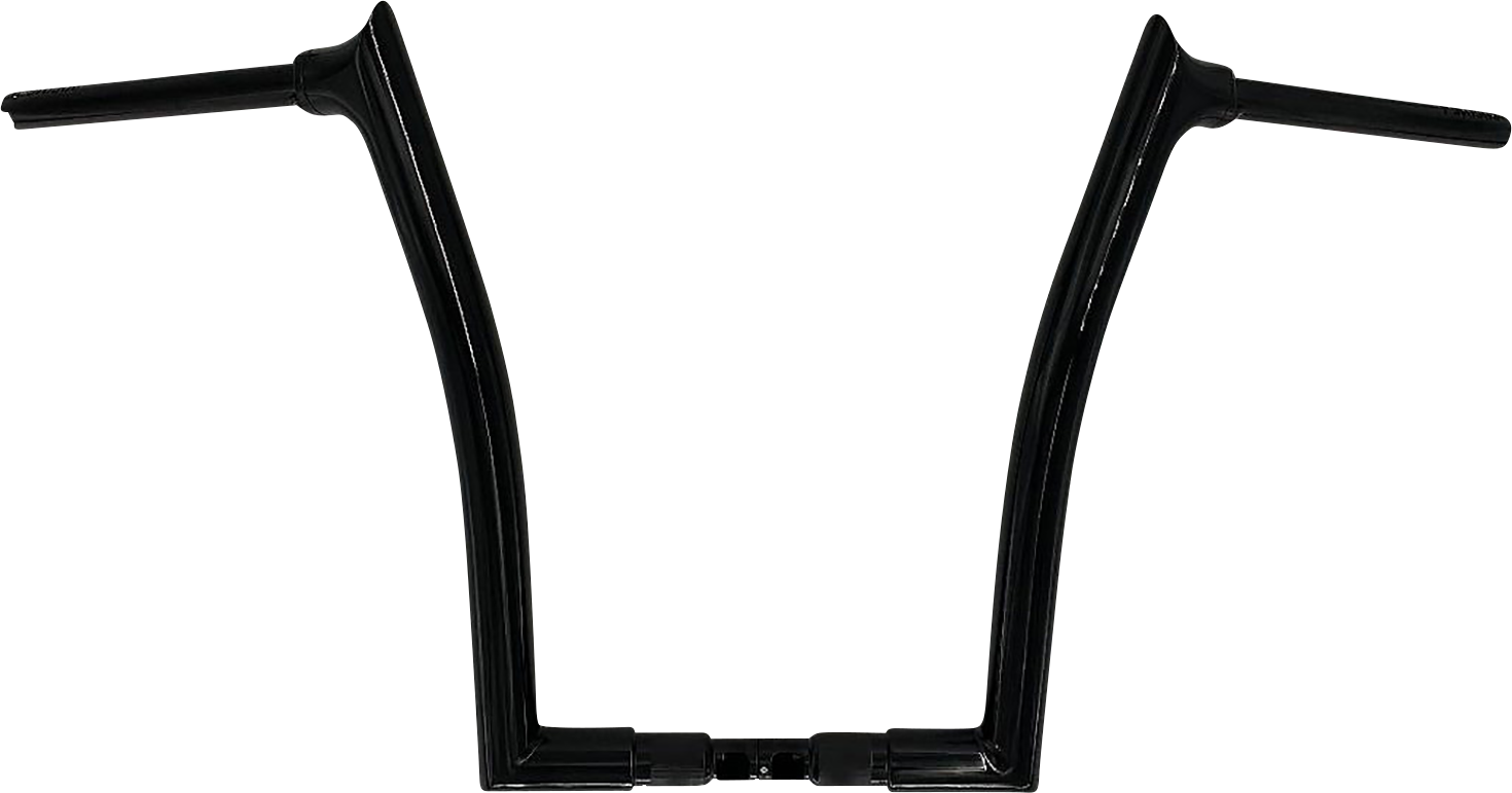 FAT BAGGERS INC. 1-1/2" EZ Install Pointed Top Handlebar - 16" - Black 816016-B