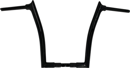 FAT BAGGERS INC. 1-1/2" EZ Install Pointed Top Handlebar - 16" - Black 816016-B