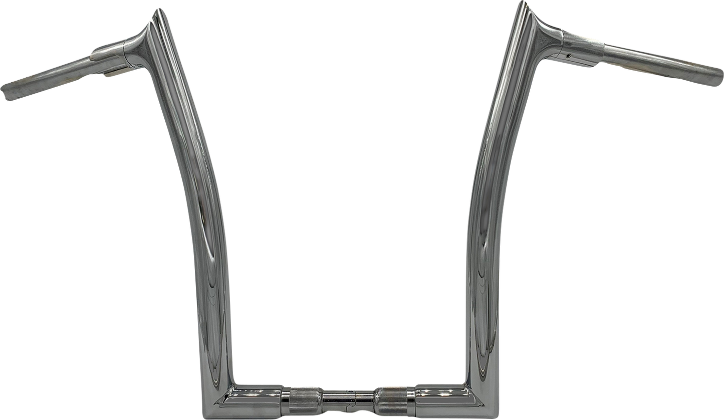 FAT BAGGERS INC. 1-1/2" EZ Install Pointed Top Handlebar - 16" - Chrome 818016