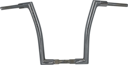 FAT BAGGERS INC. 1-1/2" EZ Install Flat Top Handlebar - 16" - Chrome 618016