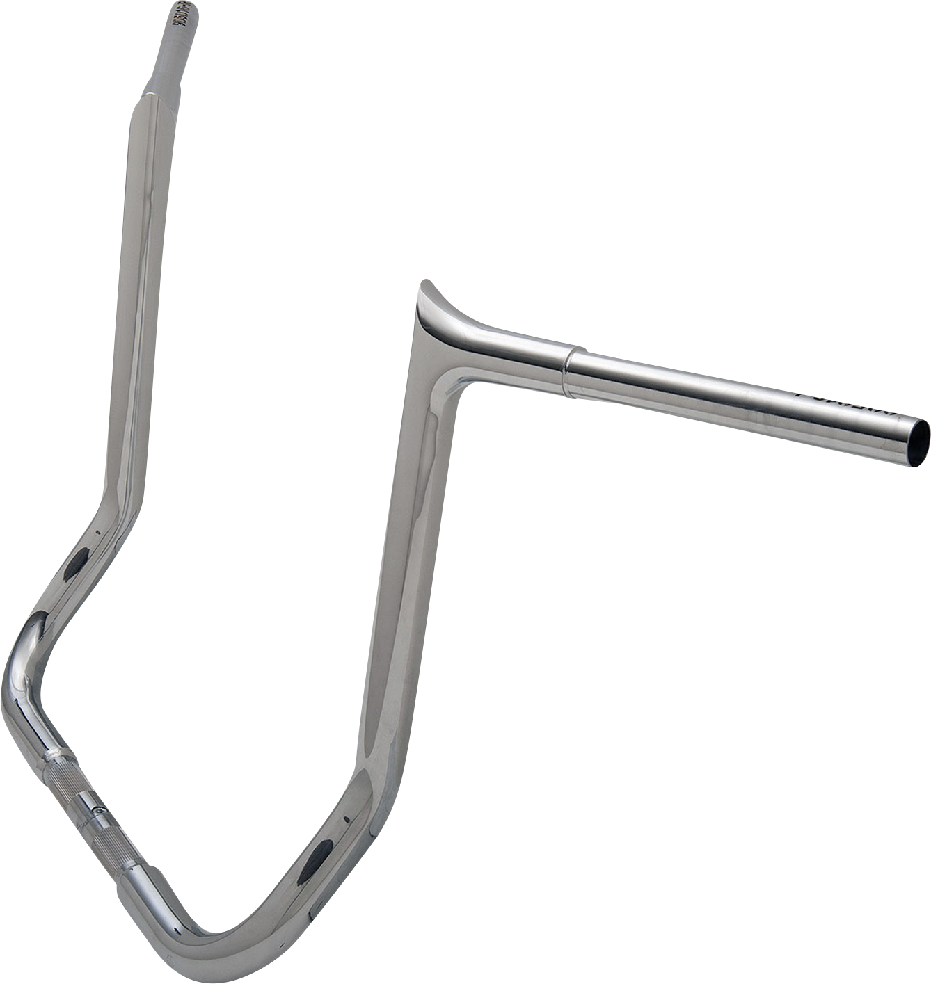 FAT BAGGERS INC. 1-1/4" EZ Install Pointed Top Handlebar Kit - 16" - Chrome 919016