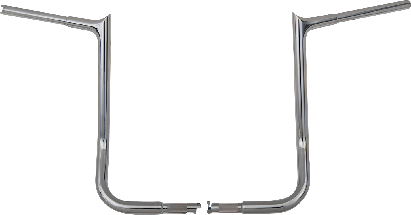 FAT BAGGERS INC. 1-1/4" EZ Install Pointed Top Handlebar Kit - 16" - Chrome 919016