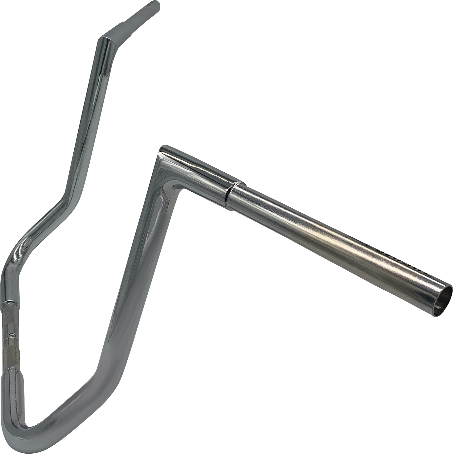 FAT BAGGERS INC. 1-1/4" EZ Install Flat Top Handlebar Kit - 16" - Chrome 719016