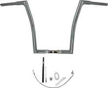 FAT BAGGERS INC. 1-1/4" EZ Install Flat Top Handlebar Kit - 16" - Chrome 719916