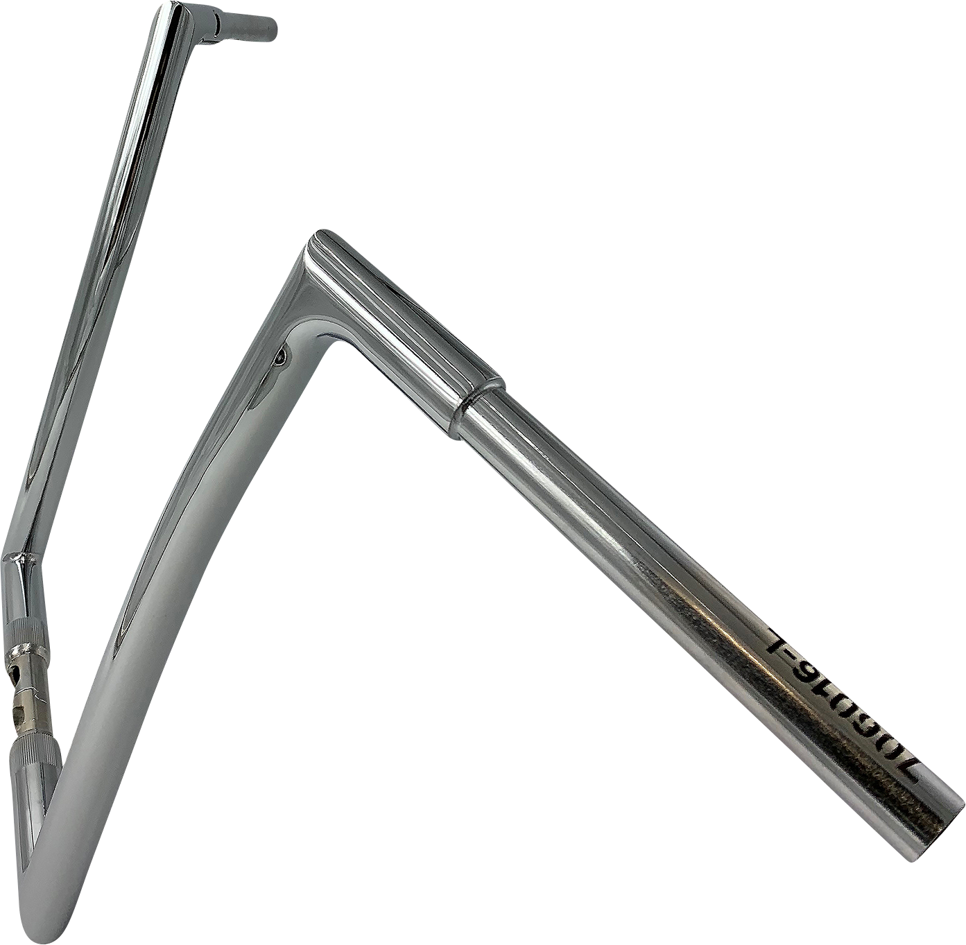 FAT BAGGERS INC. 1-1/4" EZ Install Flat Top Handlebar Kit - 16" - Chrome 719916