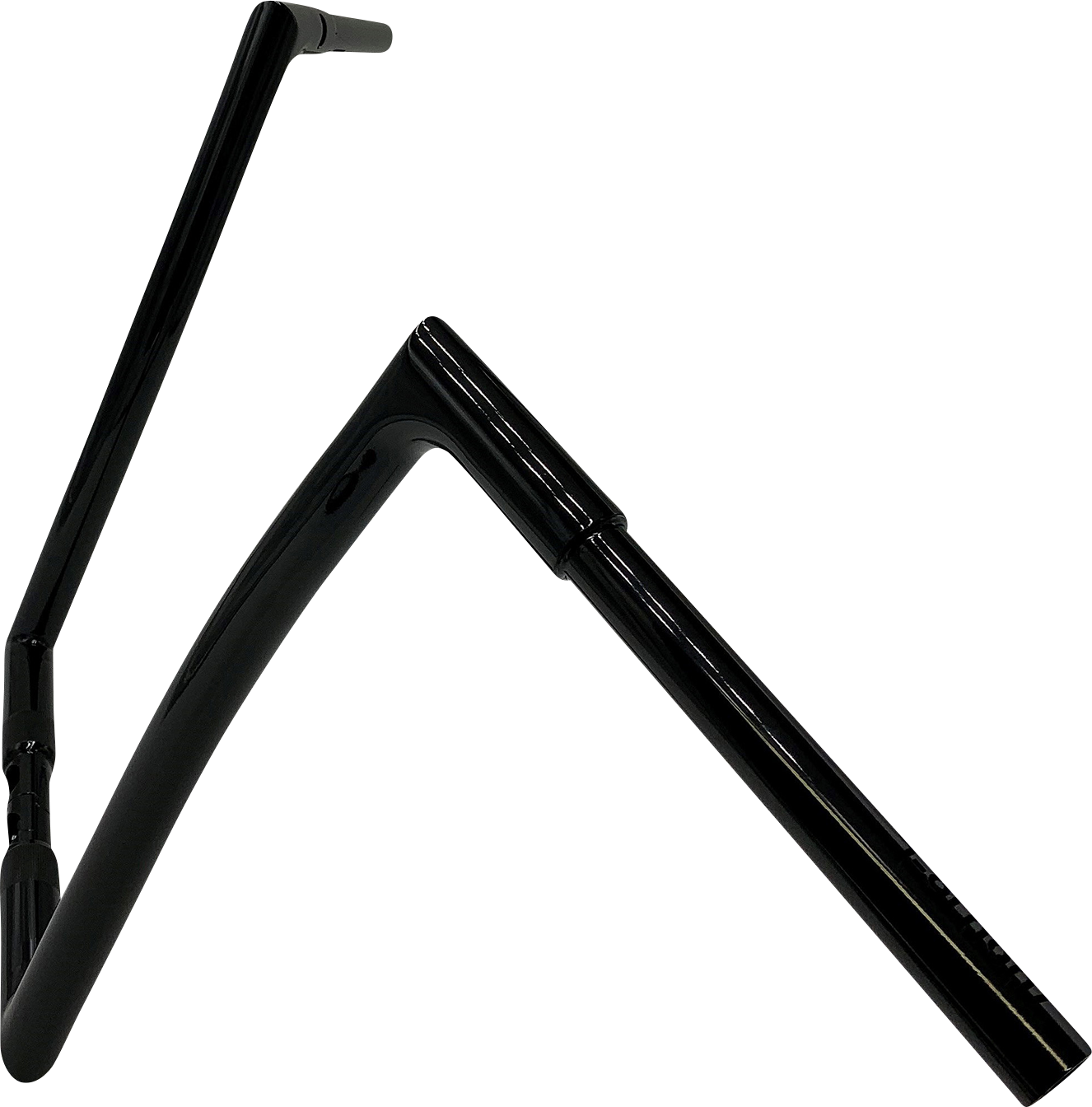 FAT BAGGERS INC. 1-1/4" EZ Install Flat Top Handlebar Kit - 16" - Black 719916-B