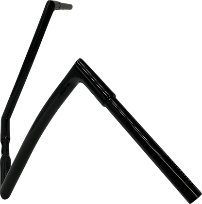 FAT BAGGERS INC. 1-1/4" EZ Install Flat Top Handlebar Kit - 16" - Black 719916-B