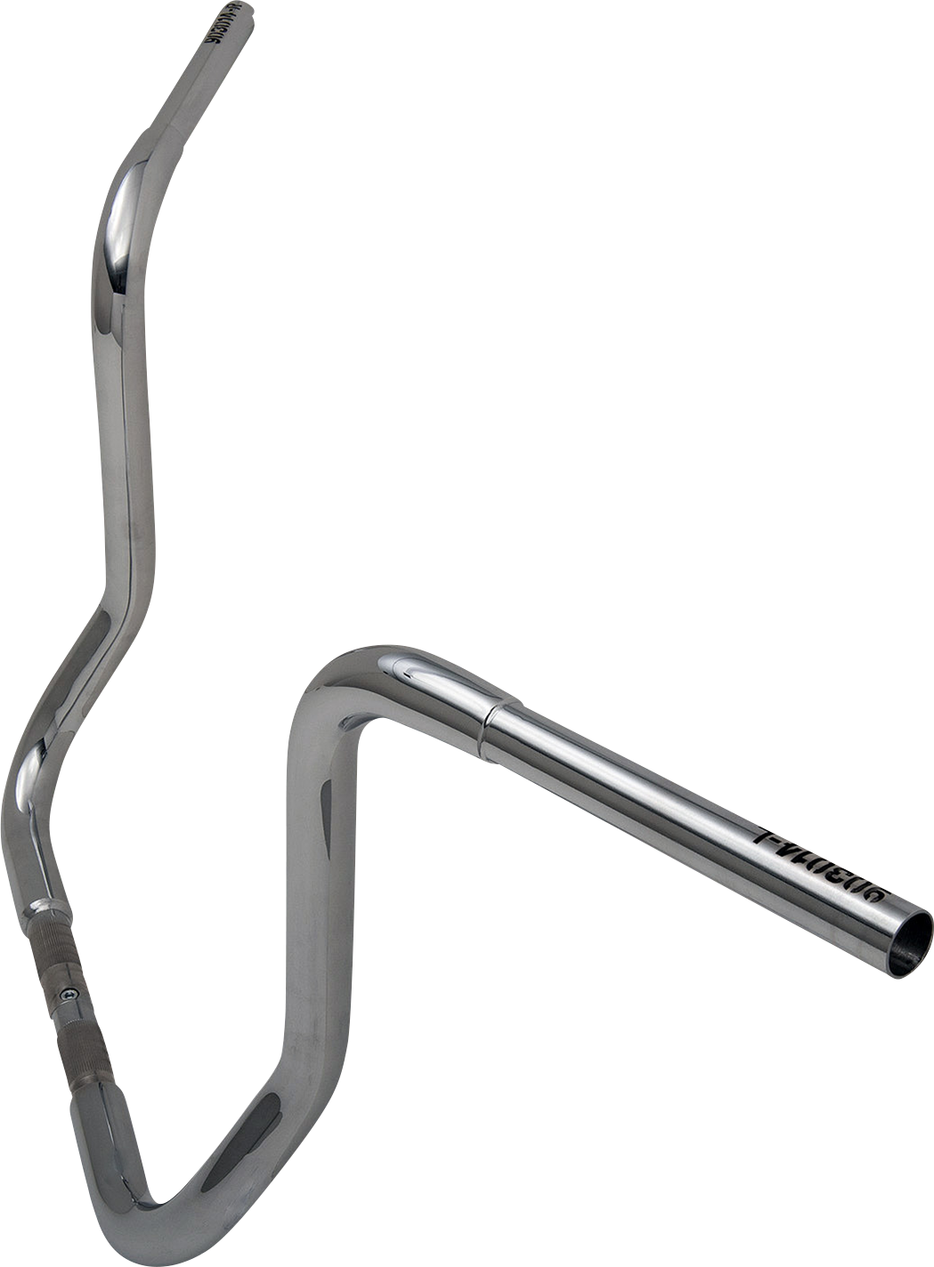 FAT BAGGERS INC. 1-1/4" EZ Install Round Top Handlebar Kit - 14" - Chrome 919414