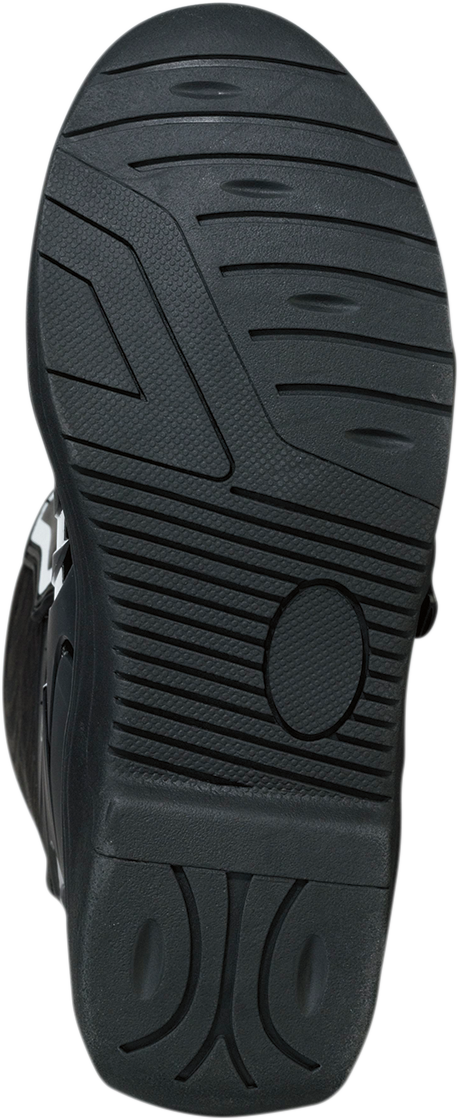 MOOSE OFFROAD M1.3 Boots - Black/White - Size 7 3411-0436
