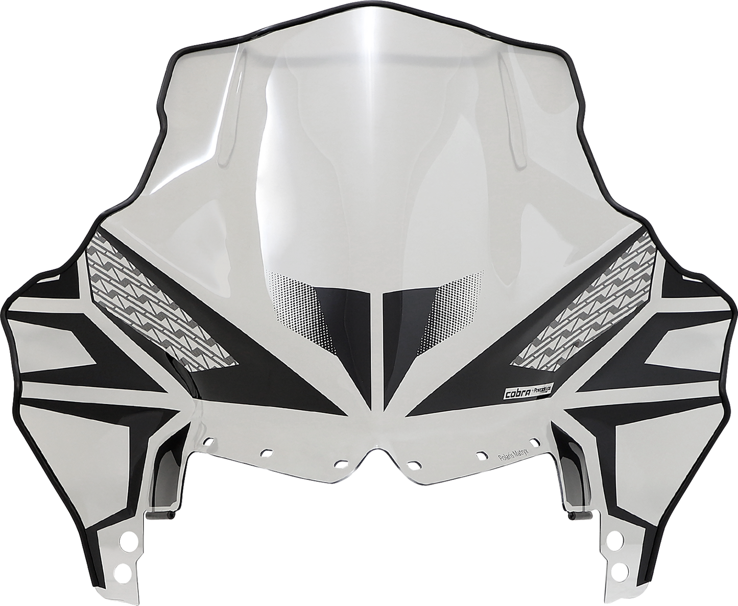 POWERMADD Windshield - Mid - 18" - Polaris 14630