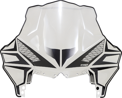 POWERMADD Windshield - Tall - 20" - Polaris 14640