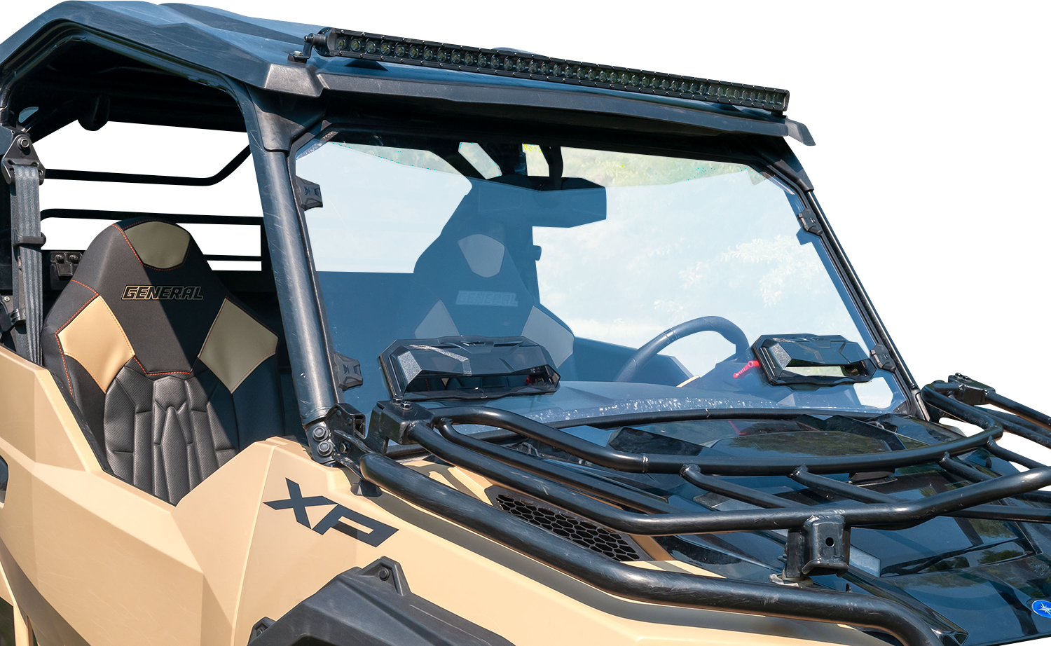 SEIZMIK Windshield - Vented - General 50-50229KIT