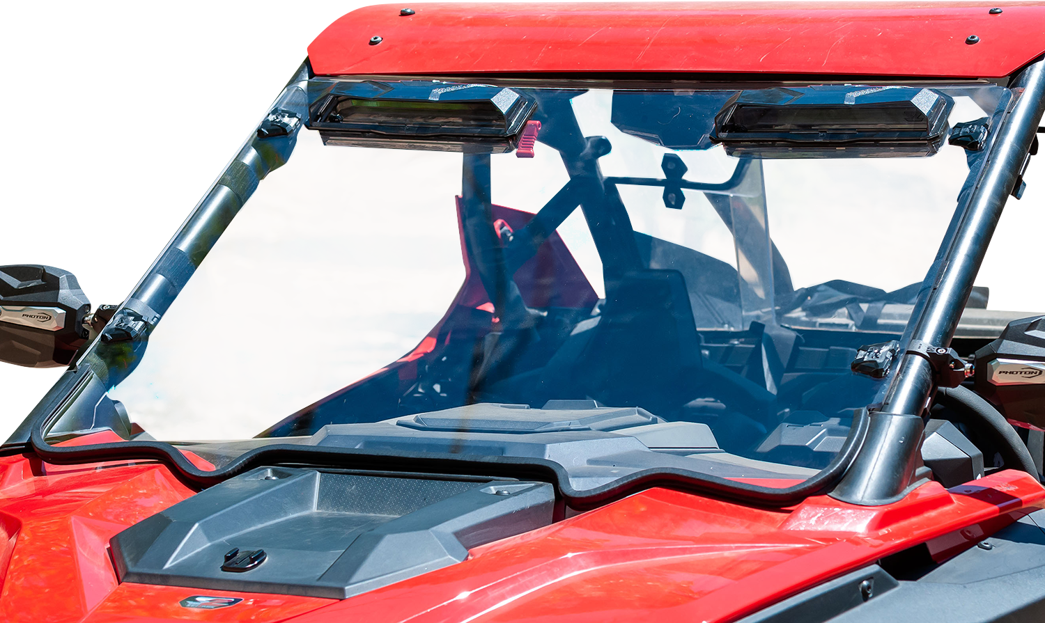 SEIZMIK Windshield - Vented - RZR 50-50231KIT