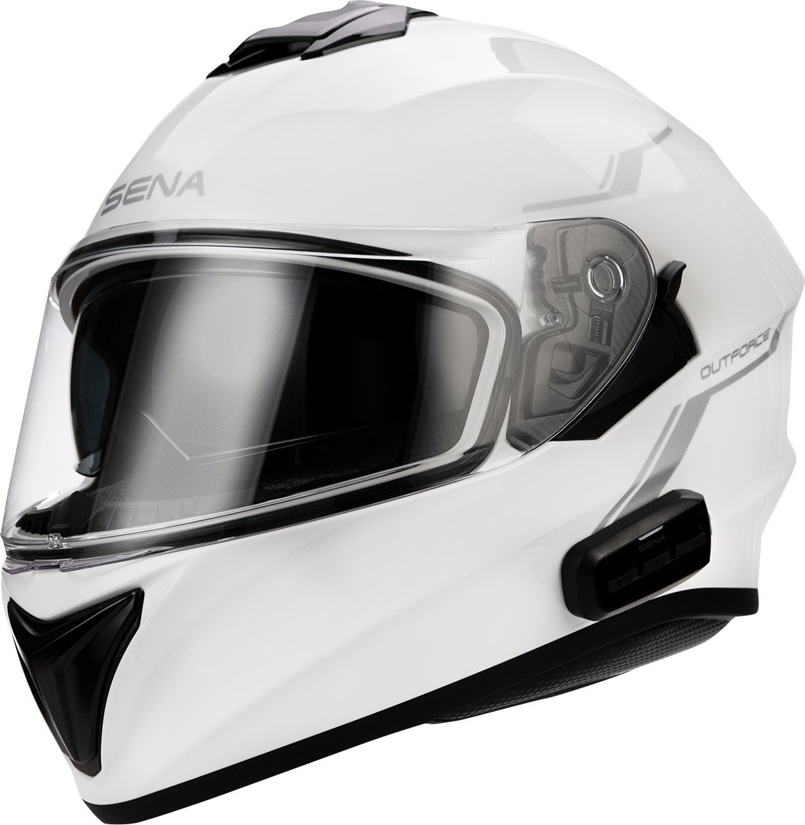 SENA OutForce Helmet - Glossy White - XL OUTFORCE-GW0XL