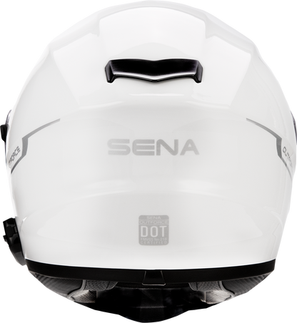 SENA OutForce Helmet - Glossy White - XL OUTFORCE-GW0XL