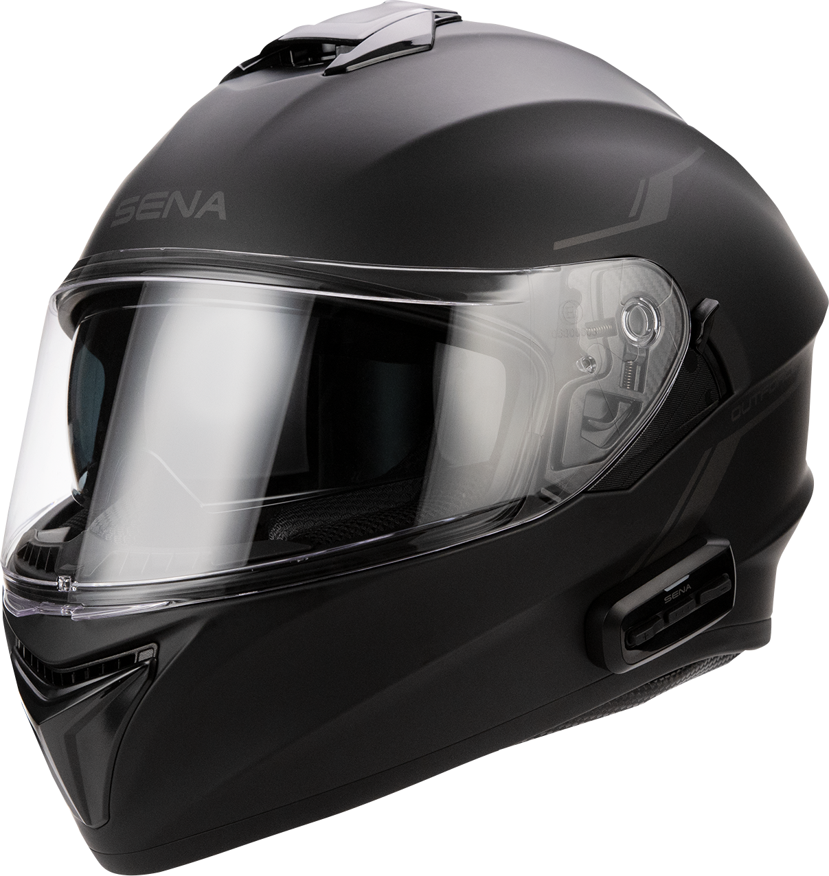 SENA OutForce Helmet - Matte Black - Large OUTFORCE-MB00L
