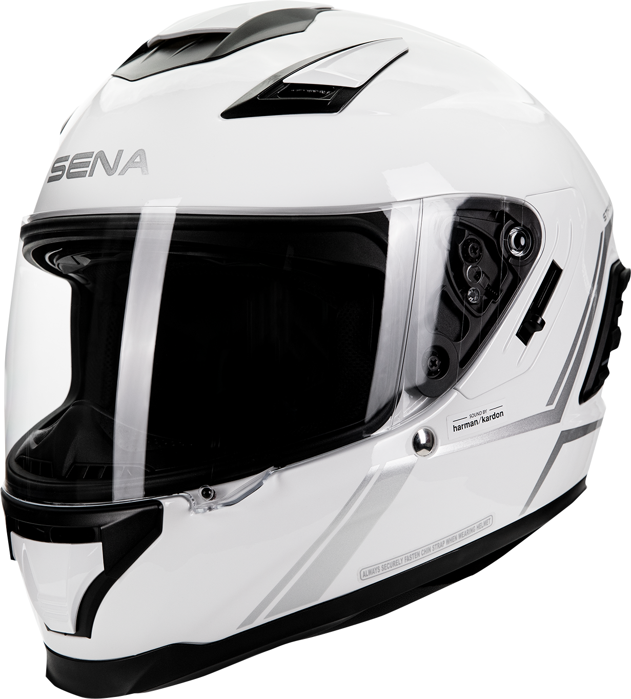 SENA Stryker Helmet - Glossy White - XL STRYKER-GW0XL1