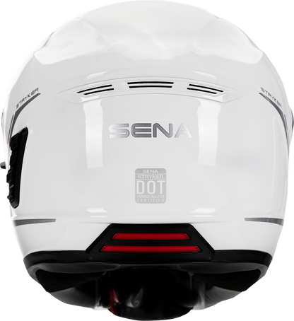 SENA Stryker Helmet - Glossy White - XL STRYKER-GW0XL1