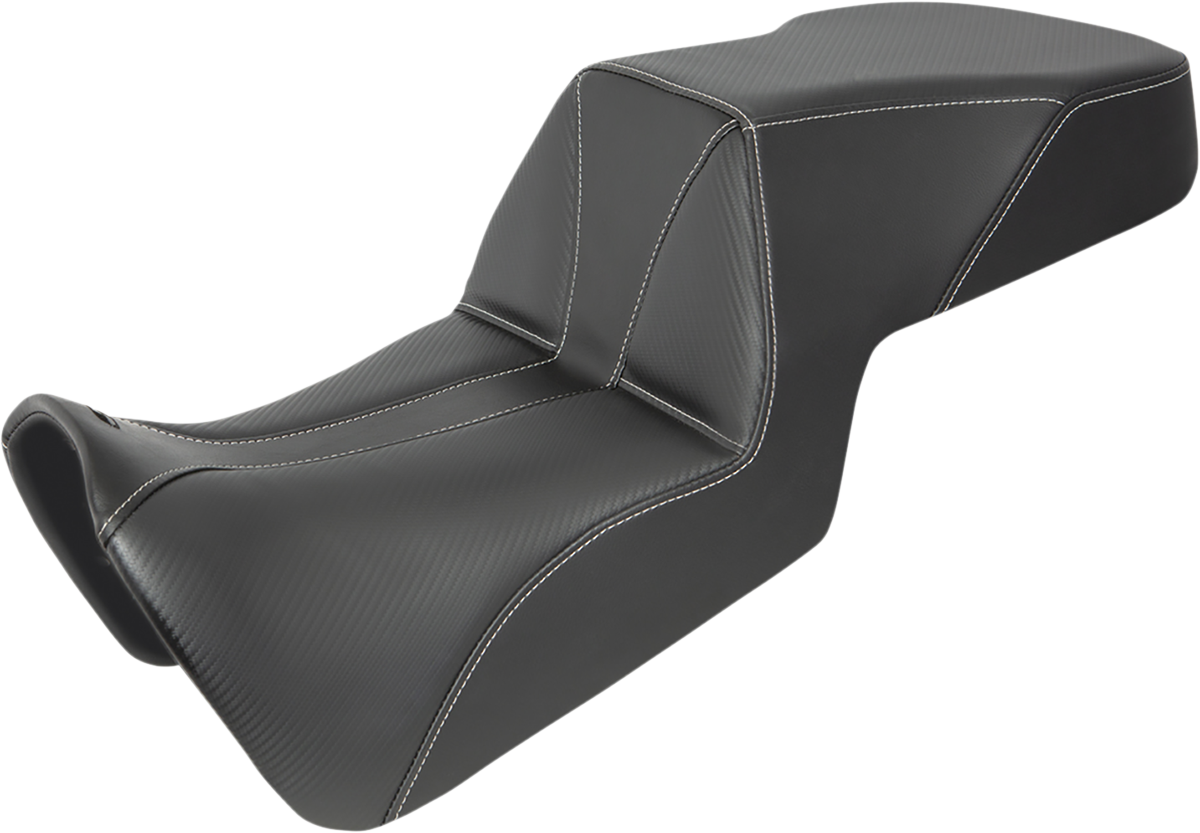 SADDLEMEN Pan America Adventure Tour Seat - Carbon Fiber/Whisper Black - Low 821-34-201