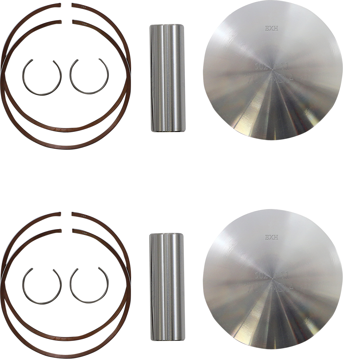 WOSSNER Piston Kit - 73.68 mm - Arctic Cat K7054DA-2