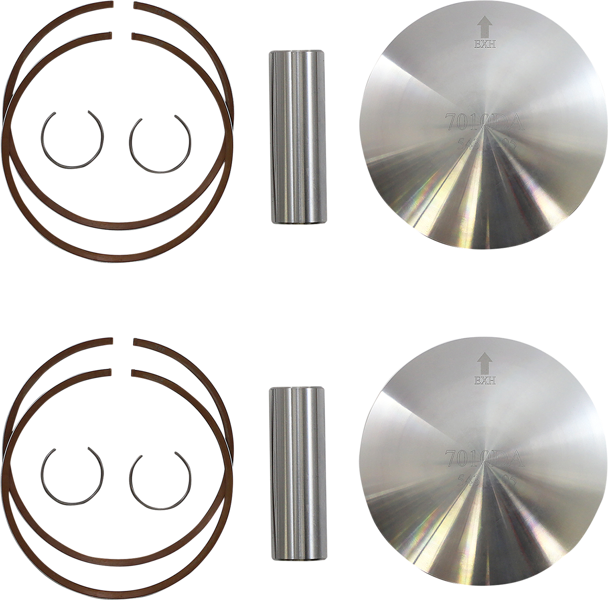 WOSSNER Piston Kit - 80.86 mm - Arctic Cat K7010DA-2