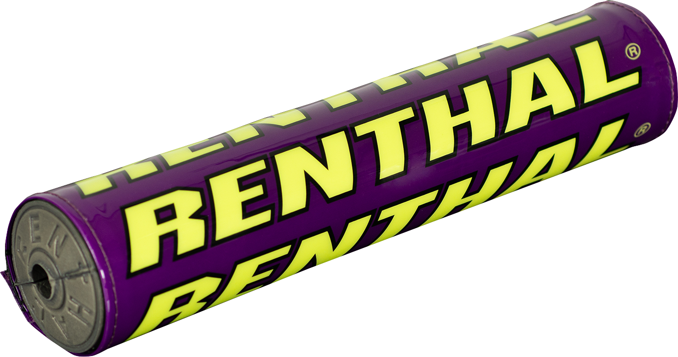 RENTHAL SX Crossbar Pad - 10" - Limited Edition - Purple P332
