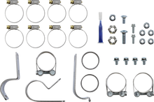 S&S CYCLE El Dorado Dual Exhaust System - Black - Machined Black Tracer 550-0680B