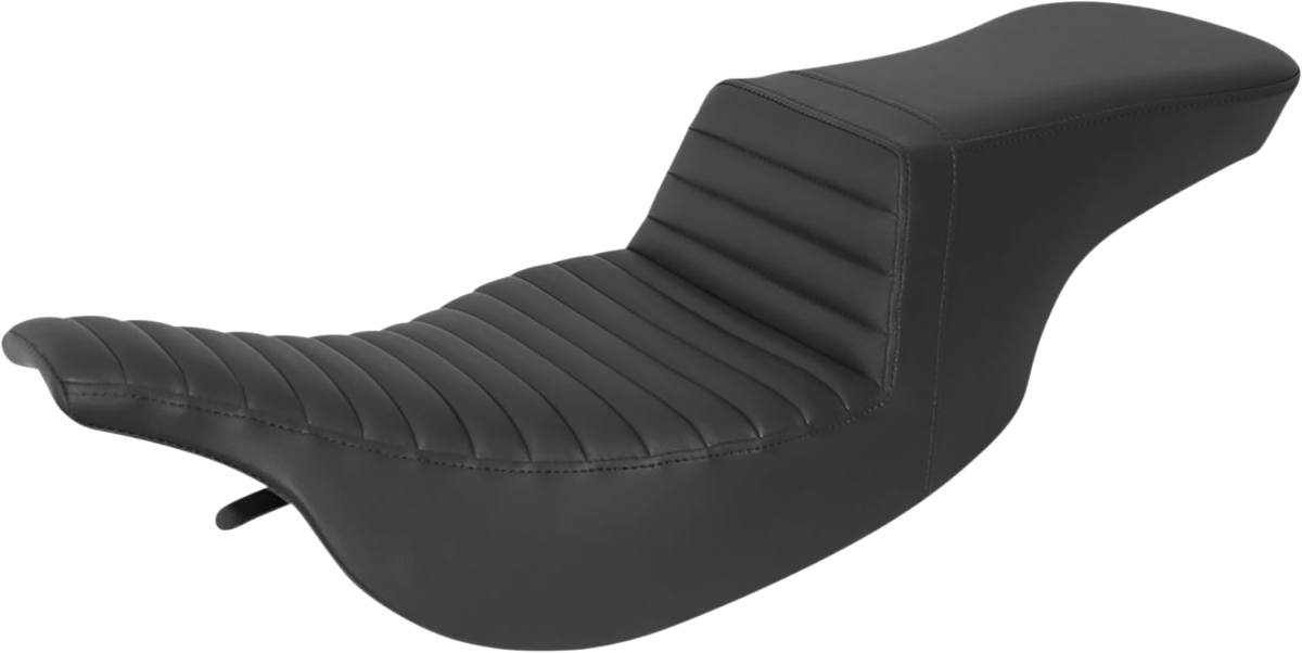 SADDLEMEN Tour Step-Up Seat -Tuck-n-Roll - Black - FL '97-'07 897-07-191