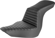 SADDLEMEN Step-Up Seat - Front Tuck-n-Roll - Black 818-29-191