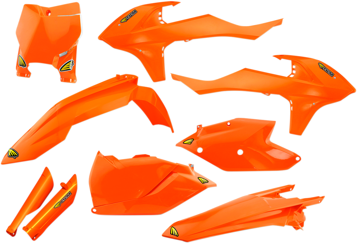 CYCRA Body Kit - Powerflow - Fluorescent Orange/White - SX/SX-F/XC/XC-F 1CYC-9317-22F