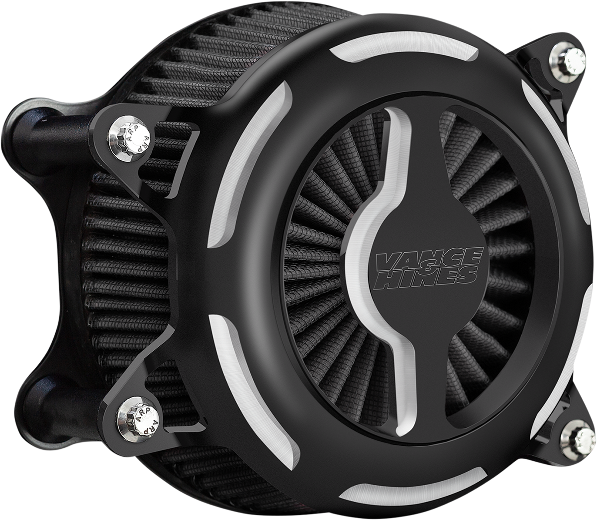 VANCE & HINES VO2 Blade Air Intake - Black Wrinkle 42351