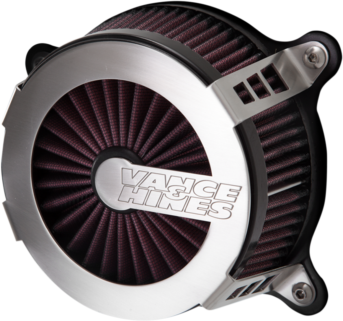 VANCE & HINES VO2 Cage Fighter Air Intake Kit - Brushed 70365