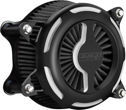 VANCE & HINES VO2 Blade Air Intake - Black Wrinkle 42355