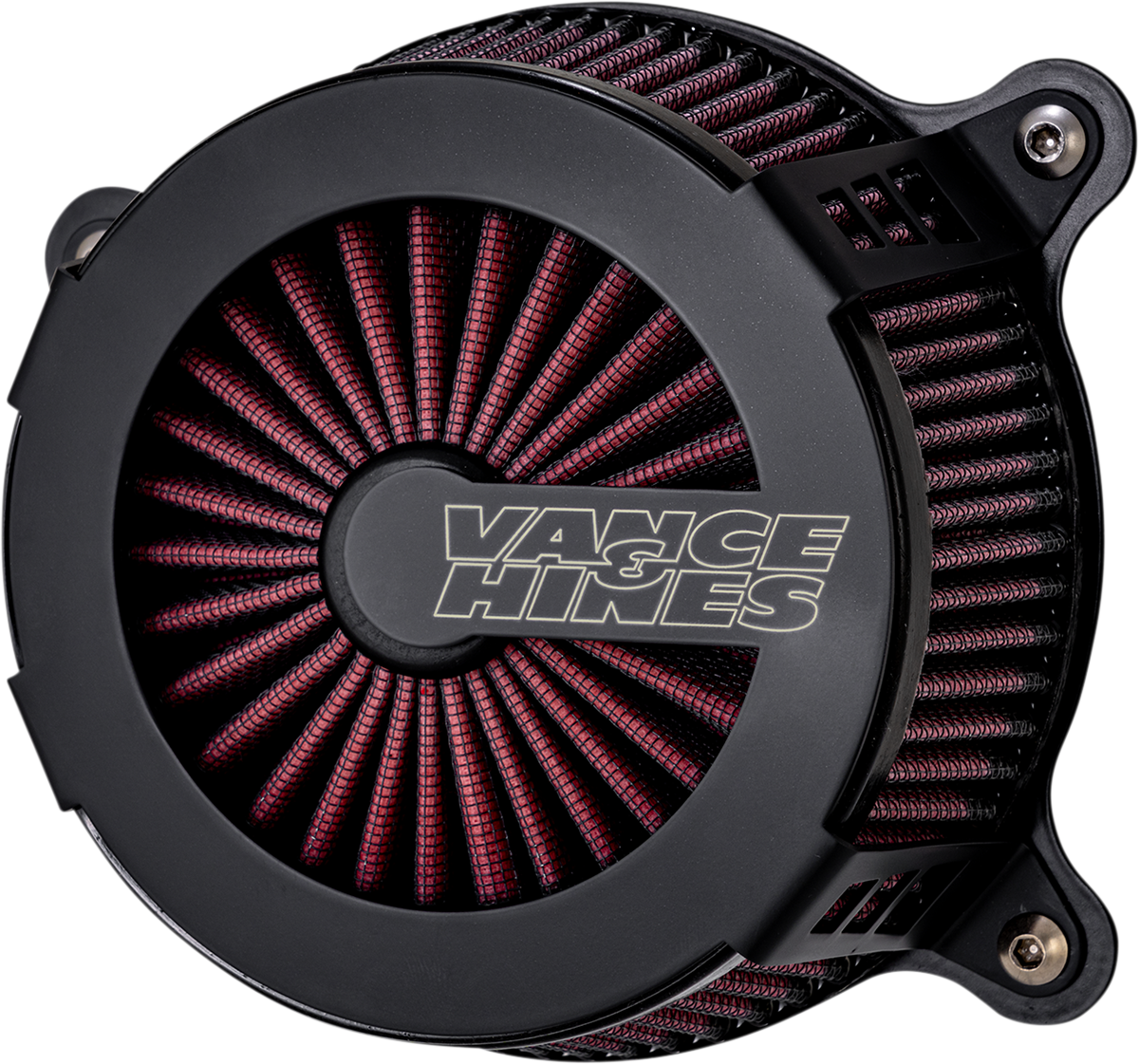 VANCE & HINES VO2 Cage Fighter Air Intake Kit - Black Contrast 40369