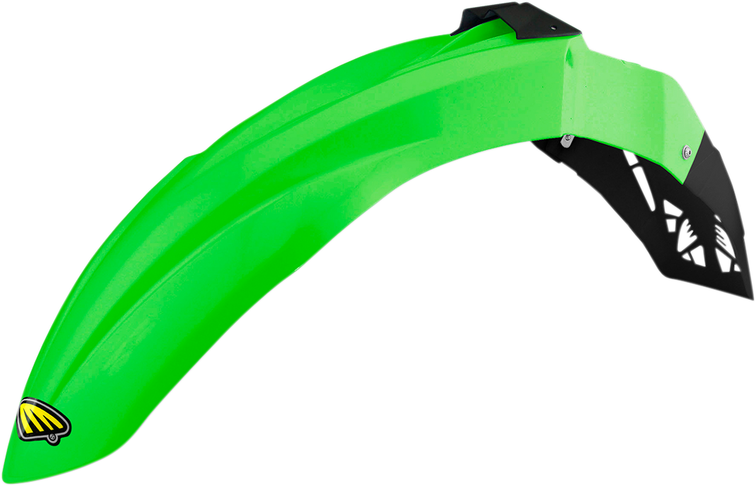CYCRA Front Fender - Fluorescent Green - Kawasaki - KX 1CYC-1472-72F
