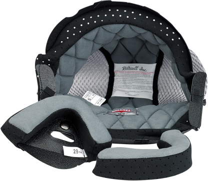 BILTWELL Bonanza Liner - Black/Gray - 2XL 0001-011-5706